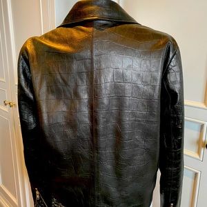 Leather jacket
